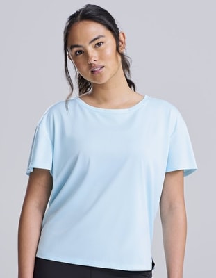 Dames Sportshirt AWDis Womens Open Back T